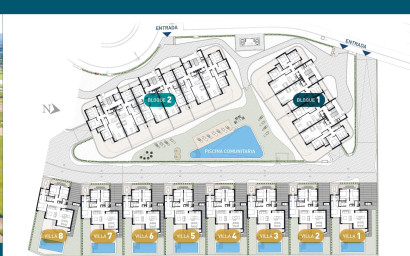 Nieuwbouw - Penthouse -
Los Alcazares - Serena Golf