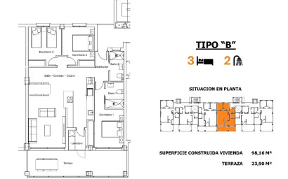 New Build - Apartment -
San Miguel de Salinas - Pueblo