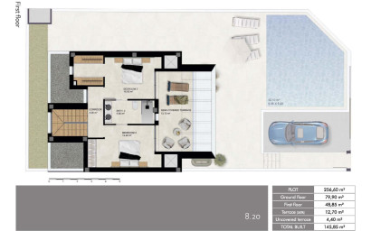 New Build - Townhouse -
Dolores - Sector 3