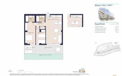 Nieuwbouw - Plat -
Denia - Playa de La Almadraba