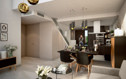 Nouvelle construction - Maison mitoyenne -
Algorfa