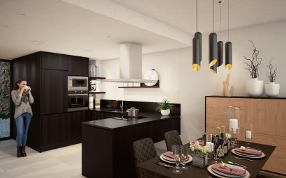 Nouvelle construction - Maison mitoyenne -
Algorfa