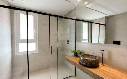 Nouvelle construction - Maison mitoyenne -
Algorfa