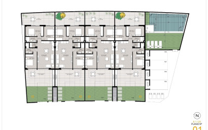 Nieuwbouw - Plat -
San Pedro del Pinatar - Los Cuarteros