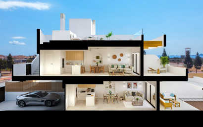 New Build - Apartment -
Los Alcazares - La Serena Golf