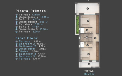 New Build - Villa -
Orihuela Costa - Las Filipinas