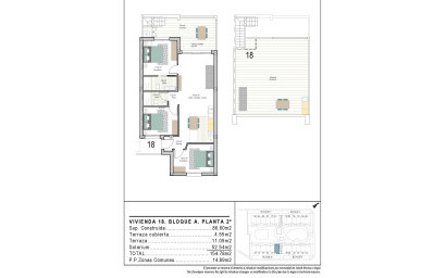 New Build - Penthouse -
Torre Pacheco - San Cayetano