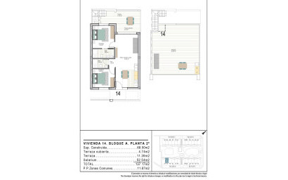 New Build - Penthouse -
Torre Pacheco - San Cayetano
