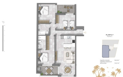 New Build - Apartment -
Guardamar del Segura
