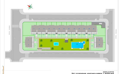 Nieuwbouw - Bungalow -
Pilar de la Horadada - pueblo