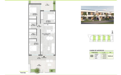 Nieuwbouw - Bungalow -
Alhama De Murcia - Condado De Alhama