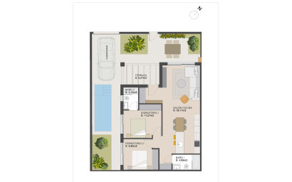 Nouvelle construction - Maison mitoyenne -
Torre Pacheco - El Alba