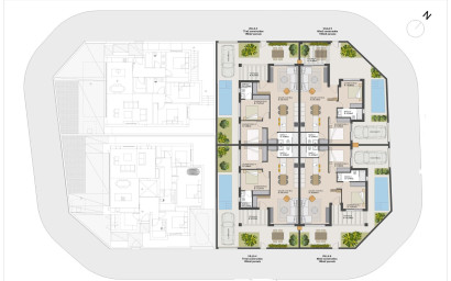 Nouvelle construction - Maison mitoyenne -
Torre Pacheco - El Alba