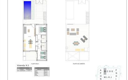 Nouvelle construction - Maison mitoyenne -
Torre Pacheco - El Alba