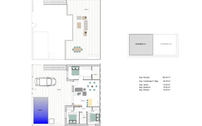 Nouvelle construction - Maison mitoyenne -
Torre Pacheco - pueblo