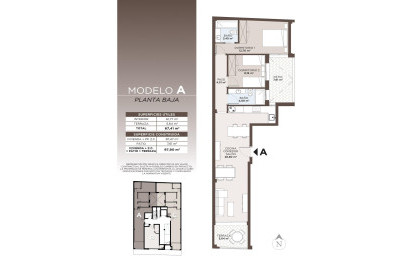 Nouvelle construction - Appartement -
Torrevieja - Playa de El Cura