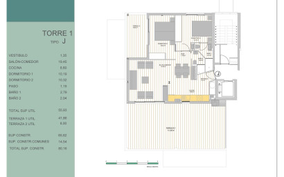 Nouvelle construction - Penthouse -
Guardamar del Segura - Avda del Puerto
