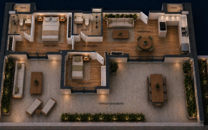 Nouvelle construction - Penthouse -
Villajoyosa - Cala de Finestrat