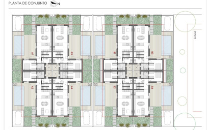 Nouvelle construction - Maison mitoyenne -
Bigastro - Loma Alta