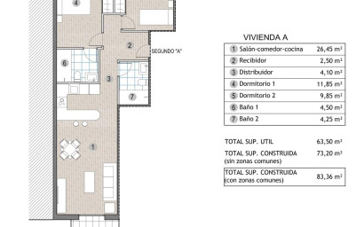 Nouvelle construction - Penthouse -
Puerto de Mazarron - Playa del Puerto