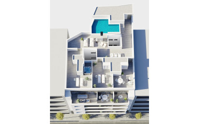 Nouvelle construction - Penthouse -
Torrevieja - Centro