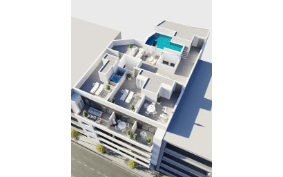 Nouvelle construction - Penthouse -
Torrevieja - Centro