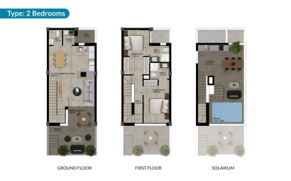 Nouvelle construction - Maison mitoyenne -
Dolores - Sector 2