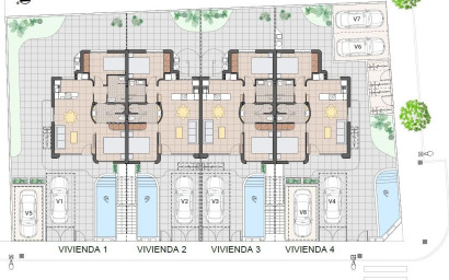 Nouvelle construction - Bungalow -
Pilar de la Horadada - pueblo