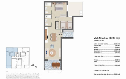 Nouvelle construction - Appartement -
Pilar de la Horadada - Torre De La Horadada