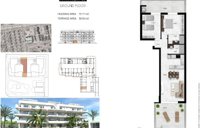 Nouvelle construction - Appartement -
Orihuela Costa - Lomas de Cabo Roig