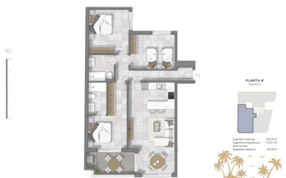 Nouvelle construction - Penthouse -
Guardamar del Segura