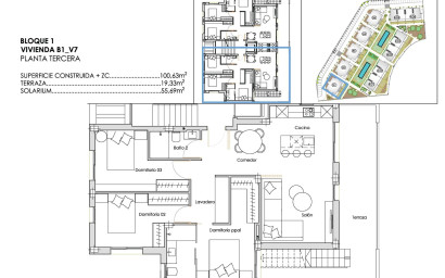Nouvelle construction - Penthouse -
Torre Pacheco - Santa Rosalia Lake And Life Resort