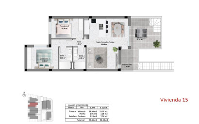 Nieuwbouw - Bungalow -
Pilar de la Horadada - pueblo