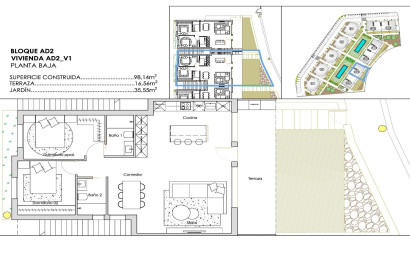 Nouvelle construction - Bungalow -
Torre Pacheco - Santa Rosalia Lake And Life Resort