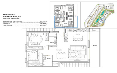 Nouvelle construction - Bungalow -
Torre Pacheco - Santa Rosalia Lake And Life Resort