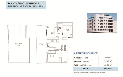 Nieuwbouw - Penthouse -
Torrevieja - pueblo