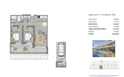Nouvelle construction - Appartement -
Los Alcazares - Los Narejos