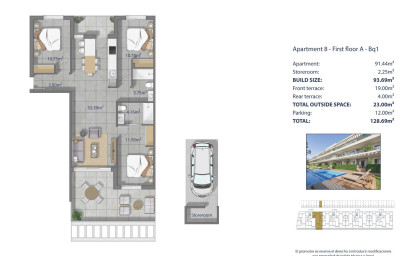 Nouvelle construction - Appartement -
Los Alcazares - Los Narejos