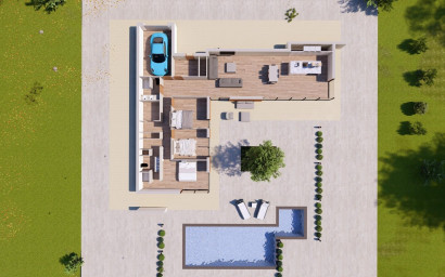 Nieuwbouw - Villa -
Pinoso - Casas Pastor