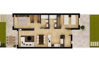 Nouvelle construction - Appartement -
Monforte del Cid - Alenda Golf