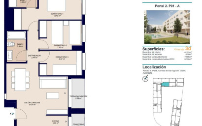 Nouvelle construction - Appartement -
Alicante - San Agustín