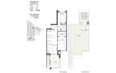 Nouvelle construction - Penthouse -
Los Alcazares - Serena Golf