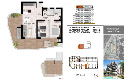 Nieuwbouw - Penthouse -
Guardamar del Segura - Puerto