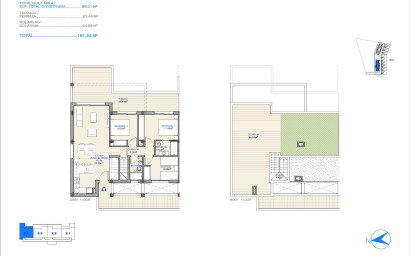 Nouvelle construction - Penthouse -
Los Alcazares - Serena Golf