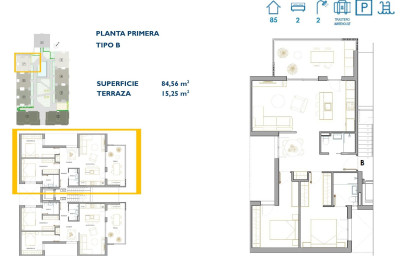 Nouvelle construction - apartment -
San Pedro del Pinatar - Pueblo