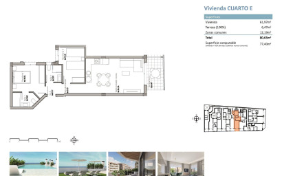 Nieuwbouw - Penthouse -
Guardamar del Segura - Pueblo