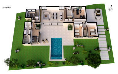 Nouvelle construction - Villa -
Banos y Mendigo - Altaona Golf And Country Village