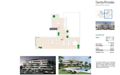 Nouvelle construction - Penthouse -
Torre Pacheco - Santa Rosalia Lake And Life Resort